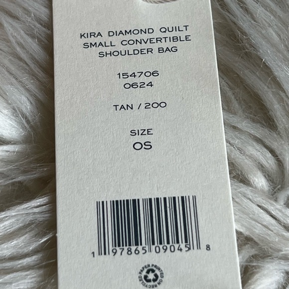 💰SOLD - 154706 - Tory Burch Small Kira Diamond Quilt Convertible Shoulder Bag - Picture 13 of 16